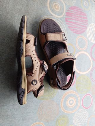 Sandalias BEPPI Hombre Talla 42 Beige/Marrón