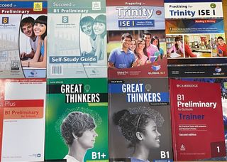 Libros de inglés Trinity Ise I y Cambridge