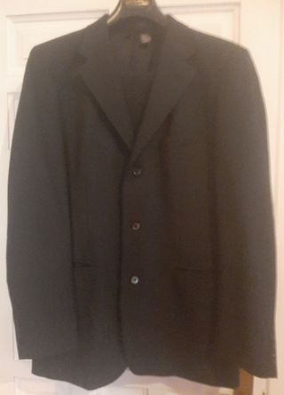 Traje Zara Hombre Talla 50 Negro