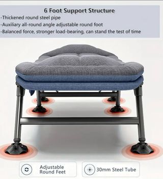 Cama de camping plegable