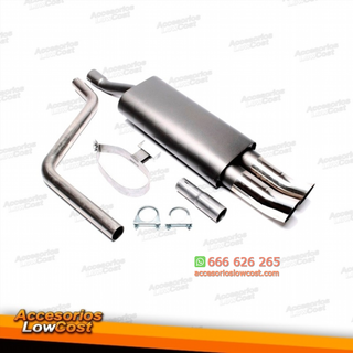 SILENCIOSO / ESCAPE PARA VOLKSWAGEN POLO III 1985