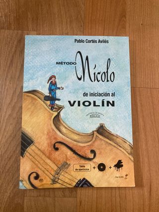 Libro Método Nicolo de Violín