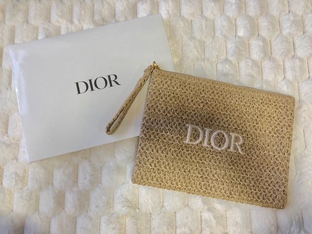Borsa da toilette Dior Beige