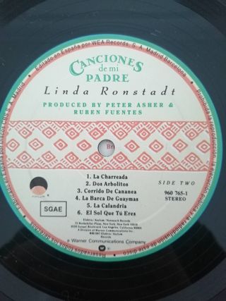 Linda Ronstadt - Canciones De Mi Padre