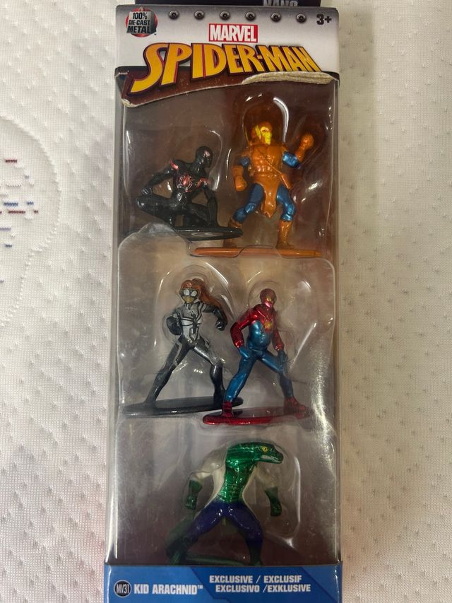 Spider-Man Nano Metalfigs Set