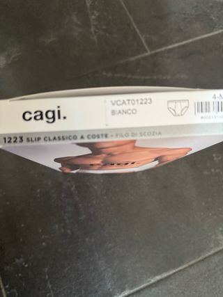 Slip italiano Cagi blanco