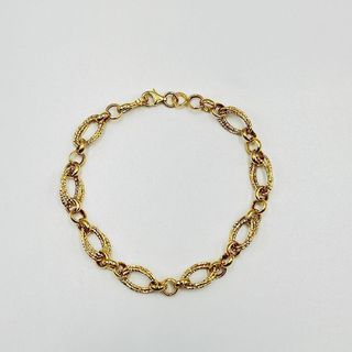 Pulsera oro diseño italiano