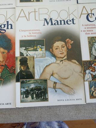 Collezione di libri d'arte: Monet, Leonardo, Kandinsky