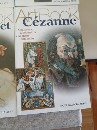 Collezione di libri d'arte: Monet, Leonardo, Kandinsky