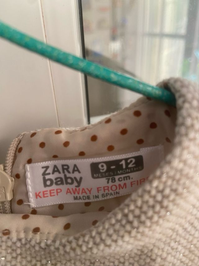 Vestido Zara bebé niña