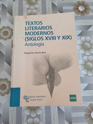 Textos Literarios Modernos (siglos XVIII y XIX)...