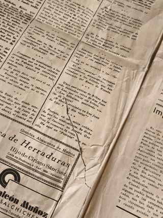 VALLADOLID GUERRA CIVIL "LIBERTAD" PERIODICO 1936