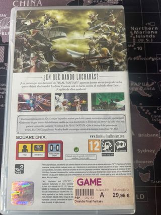 PSP Dissidia Final Fantasy