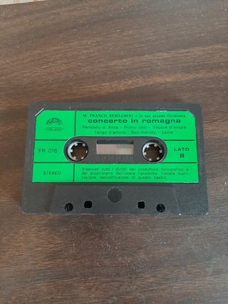 Musicassetta Concerto in Romagna Franco Bergamini