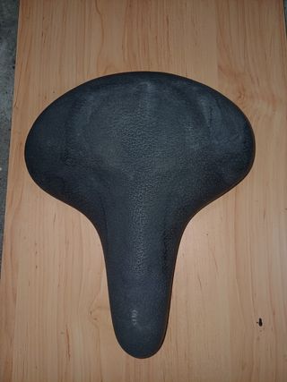 Sillón de bicicleta negro