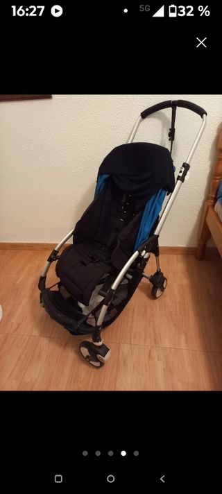 Silleta para bebé azul