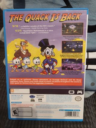 Ducktales Remastered Wii U

NTSC americano 