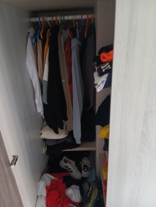 Litera estudio con armario 90x190