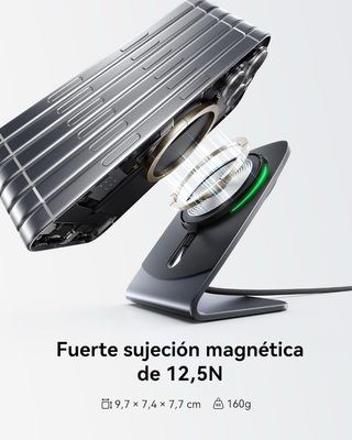 Cargador Inalámbrico Escritorio Qi2 iPhone