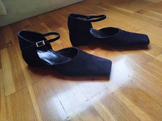 Zapatos fiesta bajos CDoux negros