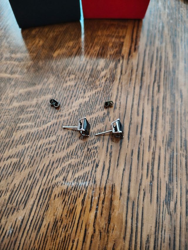 Orecchini brillante NERO | "Preziosi Gioielli"