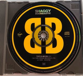 CD Shaggy Boombastic Full Length Album.Nuevo