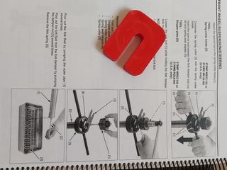 Utensilios cambio aceite horquillas 45mm