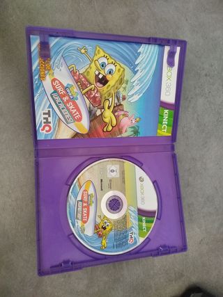 Bob Esponja Surf & Skate Xbox 360 Kinect