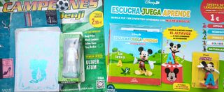 NOVELAS DISNEY+ OLIVER ATOM+ AUDIOCUENTOS MICKEY