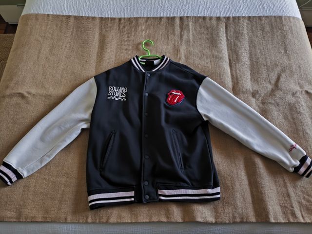 Chaqueta Beisbolera Rolling Stones Niño 13-14años