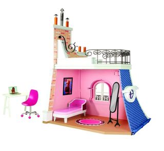 Casa Lady bug con Muñeca,  Accesorios y caja nueva