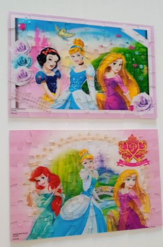 Puzzles Disney Princesas con movimiento