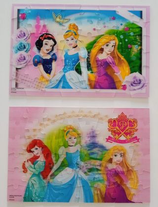 Puzzles Disney Princesas con movimiento