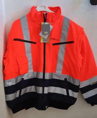 Chaqueta WORK TEAM Naranja Alta Visibilidad XL