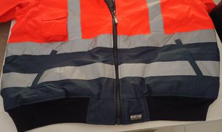 Chaqueta WORK TEAM Naranja Alta Visibilidad XL