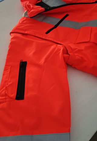 Chaqueta WORK TEAM Naranja Alta Visibilidad XL