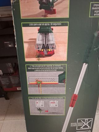 Quemador térmico Parkside 1100W malas hierbas