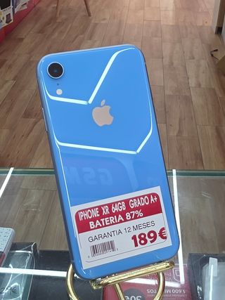 iPhone XR 64GB Azul Grado A+