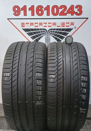 255 45 17 Y CONTINENTAL RUEDA PREMIUM YA MONTADA