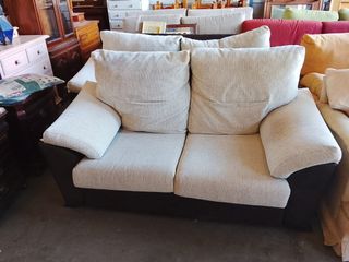 Sofás 3+2 plazas tela beige