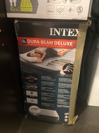 Colchón Hinchable Doble Intex Dura-Beam