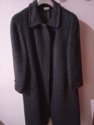 Abrigo Doly Gris Mujer