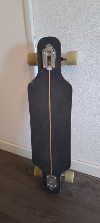 Patinete Longboard con Diseño Tropical