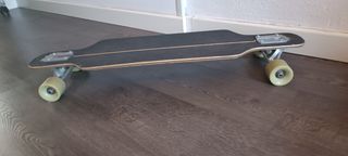 Patinete Longboard con Diseño Tropical