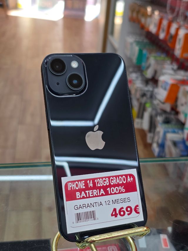iPhone 14 128GB Negro Batería 100%