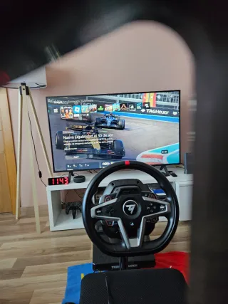 Playseat Alcántara + Volante Thrustmaster