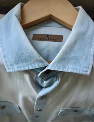 Camisa Scalpers Celeste