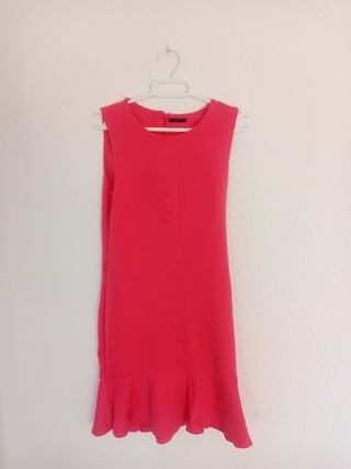 Top morado con cordones