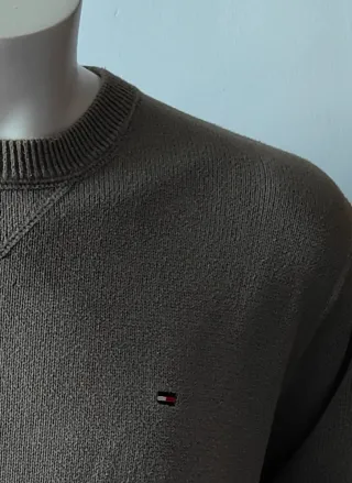 Jersey Tommy Hilfiger caqui talla XL