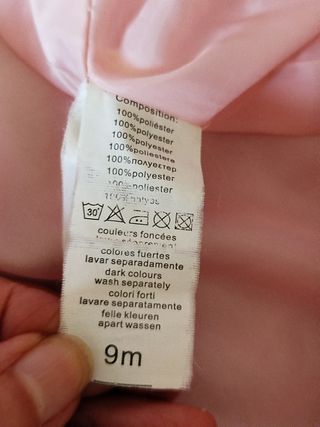 Buzo niña 6- 9  meses